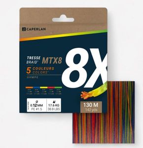 Lines Caperlan Tresse Caperlan MTX8 Multicolore 