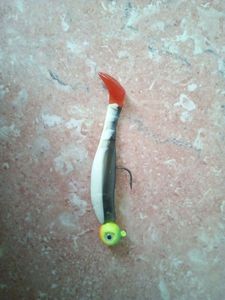 Lures null shad laminated queue rouge 3"
