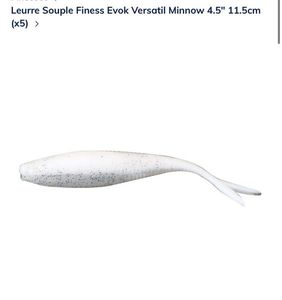 Lures Evok Versatil minnow 4.5 - sight white