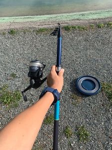 Rods Caperlan Canne a peche 2,40 m depliable
