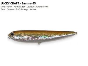 Lures Lucky Craft SAMMY 65 (Aurora Brown)