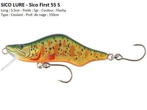 Lures Sico Lure SICO FIRST 55 S (Flashy)