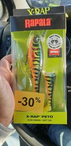Lures Rapala X-rap peto