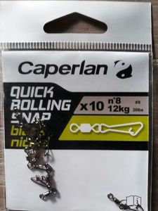 Montage Caperlan Quick Rolling Snap n°8 12Kg