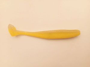 Lures null Leurre souple type easy shiner 4'' jaune