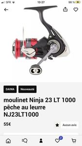 Reels Daiwa Ninja 23 LT 1000