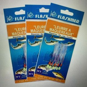Lures Flashmer Leurre a maquereaux N.2 Lures Flashmer Leurre a maquereaux N.2