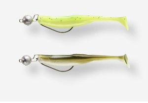 Lures Caperlan LEURRE SOUPLE PÊCHE AUX LEURRES KIT SHADTEX 100