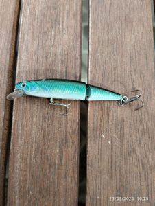 Lures Effzett Leurre bleu et blanc