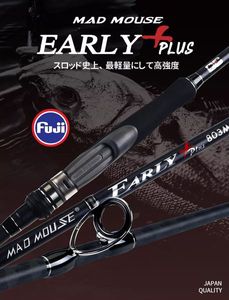 Rods Madmousse Early+plus  light shore jigging 10-50g