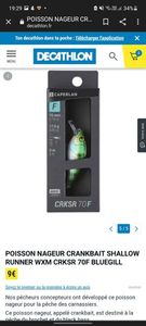 Lures Caperlan CRKSR 70F