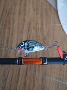 Lures Salmo Tiny 3 holographic Grey shiner 