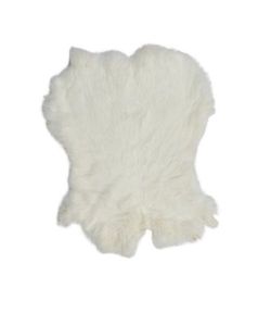 null null Peau de lapin blanche