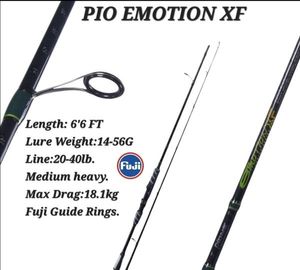 Rods Hai fish tackles Pio emotion FX
