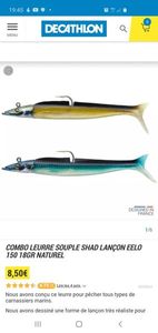Lures Caperlan leurre souple caperlan eelo 