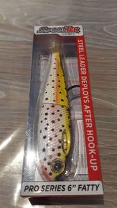 Lures Spool Tek pro series 6" fatty rainbow trout