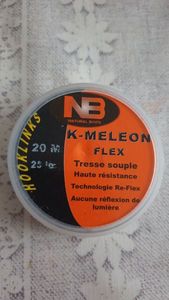 Leaders Natural Baits Tresse k-Meleon flex tresse souple 25lb 