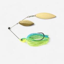 Lures Caperlan Spinnerbait spino 14g bleu chartreuse