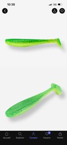 Lures Caperlan Yubari fat shad 