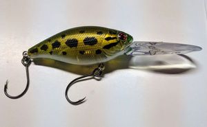 Lures Sakura Golem crank 600 F - 28,7G ghost bass 80 mm