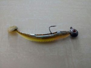 Lures Spro spro komodo shad 6cm natural cooper