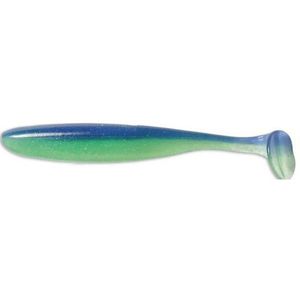 Leurres Keitech EASY SHINER 5' Electric blue & chartreuse