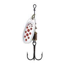 Lures Mepps Cuiller mepps argente point rouge