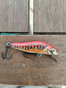 Lures null Leurre a truite rouge 