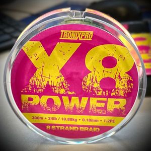 Lines Tronixpro 24lb 0.18mm 1.2PE Braid x8power Moss Green