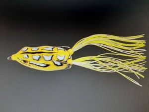 Lures Spro Bronzeye Frog Yellow Black