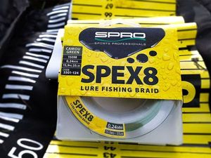 Lines Spro Tresse Spro spe x8 lime green 0,30mm