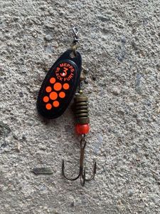 Lures Mepps Mepps Black Furry orange
