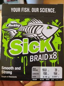 Lines Berkley SICK BRAID X8