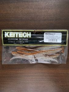 Lures Keitech Shad Impact 5’´Silver Brown WOF#13