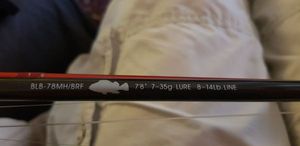 Rods Smith BAY LINER BORON BAF BLB-78MH/BRF 7'8'' 7-35GR Rods Smith BAY LINER BORON BAF BLB-78MH/BRF 7'8'' 7-35GR