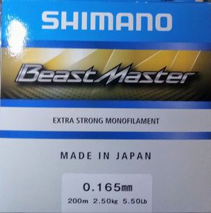 Lines Shimano BeastMaster mono 0.165mm/2.5Kg