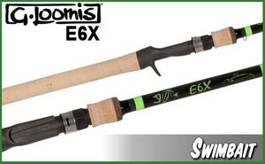 Rods G. Loomis G.LOOMIS e6x swimbait 884c swbr