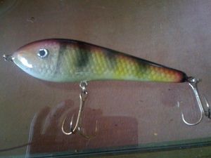 Baits & Additives Custom Lutra Craft Jerkbait No.2