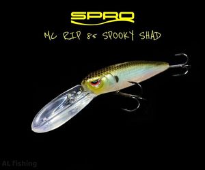 Lures Spro Spro mc rip 85 spooky shad