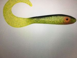 Lures Svartzonker Mc Rubber Tail