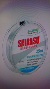 Leaders Balzer Shirasu fluorocarbone 0.30mm (6.6kg)
