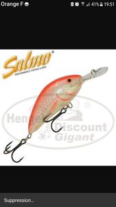 Lures Salmo salmo uv