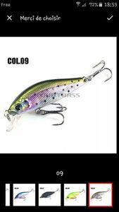 Lures angler's lure countbass 45mm