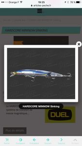 Lures Duel Hardcore Durl Hardcore Minnow 175 Coulant