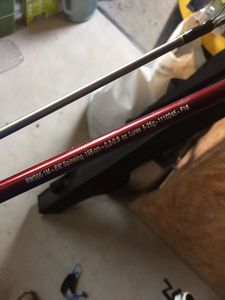 Rods red redwolf 5-25