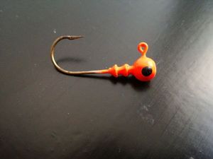 Hooks null Tête plombée - 2gr - Orange