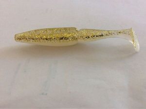 Lures Sawamura One Up Shad 5" #134 Gold Glow