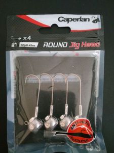 Hooks Caperlan Round Jig Head 12g