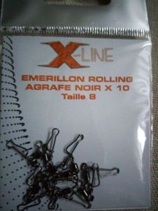 Leaders X-line Emerillon Rolling taille8
