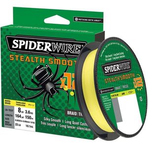 Lines Spiderwire Stealth Smooth X12 Hi Vis Yellow - 0.06MM - PE#0.6